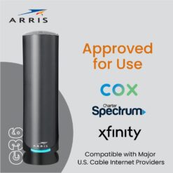 ARRIS (G36) - Cable Modem Router Combo - Fast DOCSIS 3.1 Gigabit WiFi 6 (AX3000), 1.2 Gbps Max Speeds, Approved