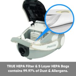 Prolux Phantom Canister PET Vacuum Cleaner, Wessel Werk EBK250 Power Nozzle