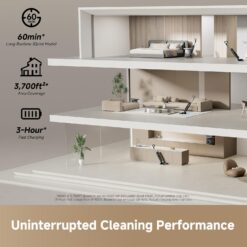 DREAME H15 Pro CarpetFlex Cordless Vacuum Mop, Wet Dry Vacuum Cleaner with Dual Brushes