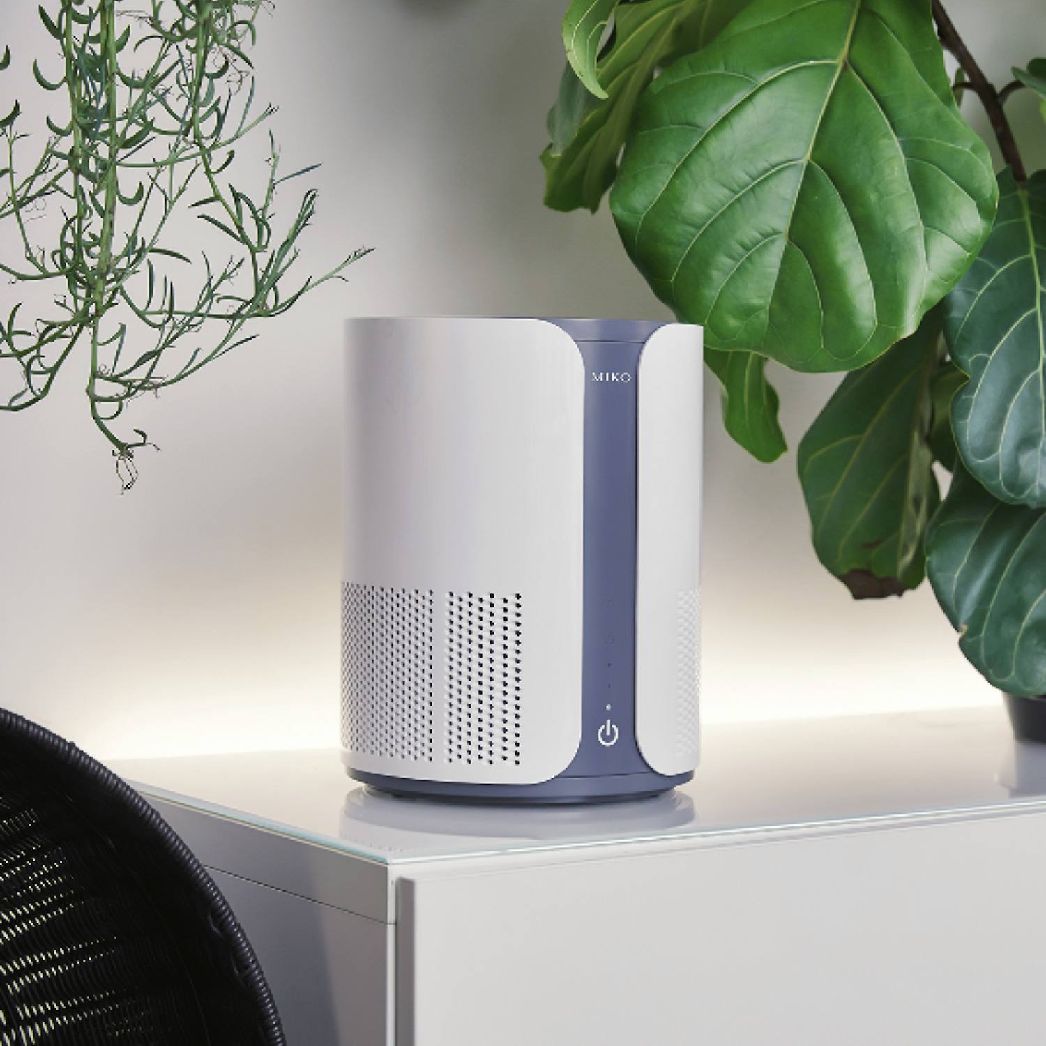 Miko True HEPA Air Purifier For Home with Essential Oil Diffuser