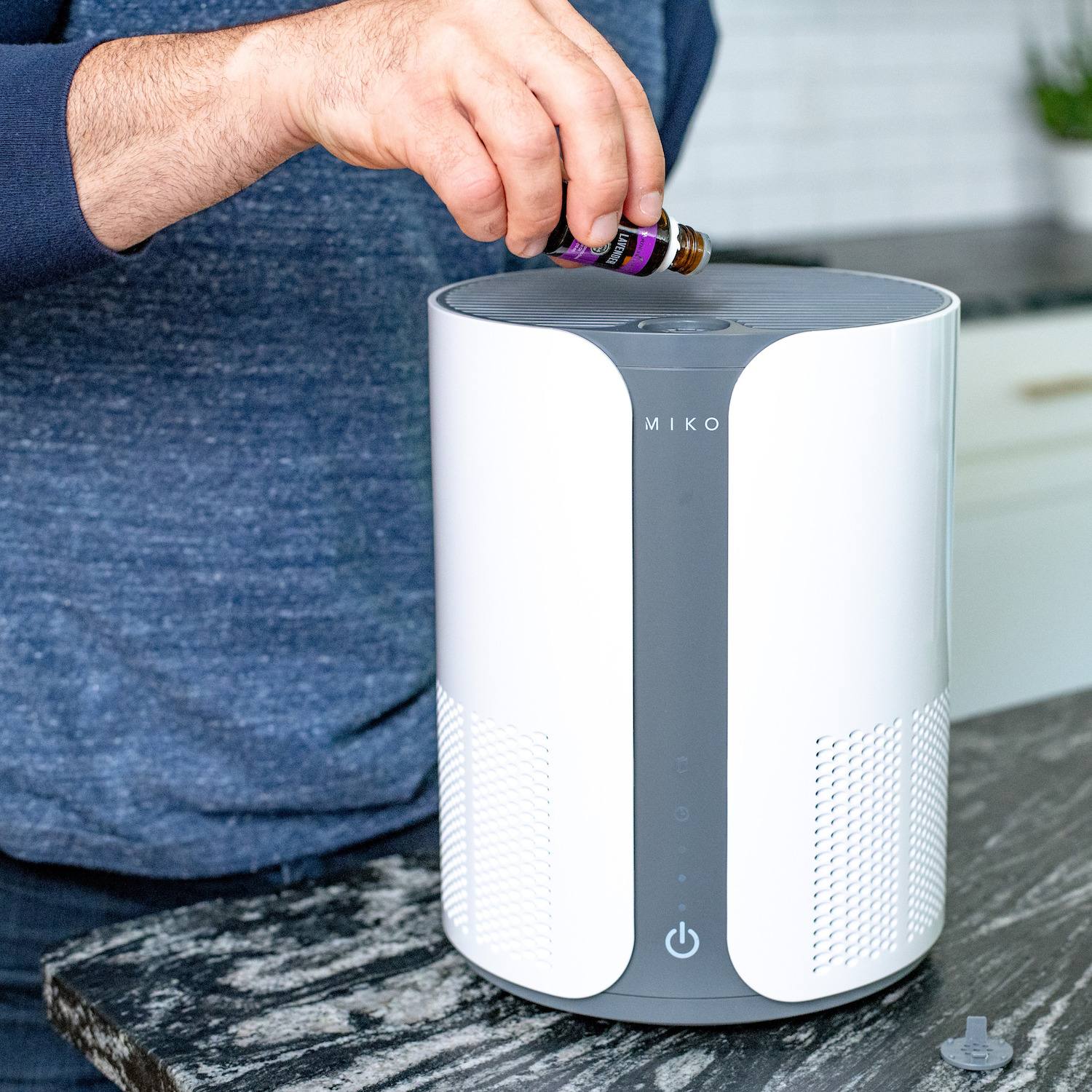 Miko True HEPA Air Purifier For Home with Essential Oil Diffuser