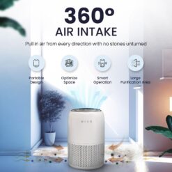 Miko Hepa Air Purifier Up To 770 Sqft - Grey