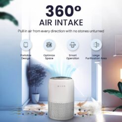 Miko Hepa Air Purifier Up To 770 Sqft - White