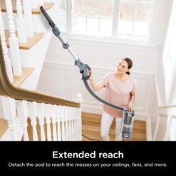 Shark Performance Powered Lift-Away Upright Vacuum, Ultra-Powerful Suction, Nordic Blue, UV2500
