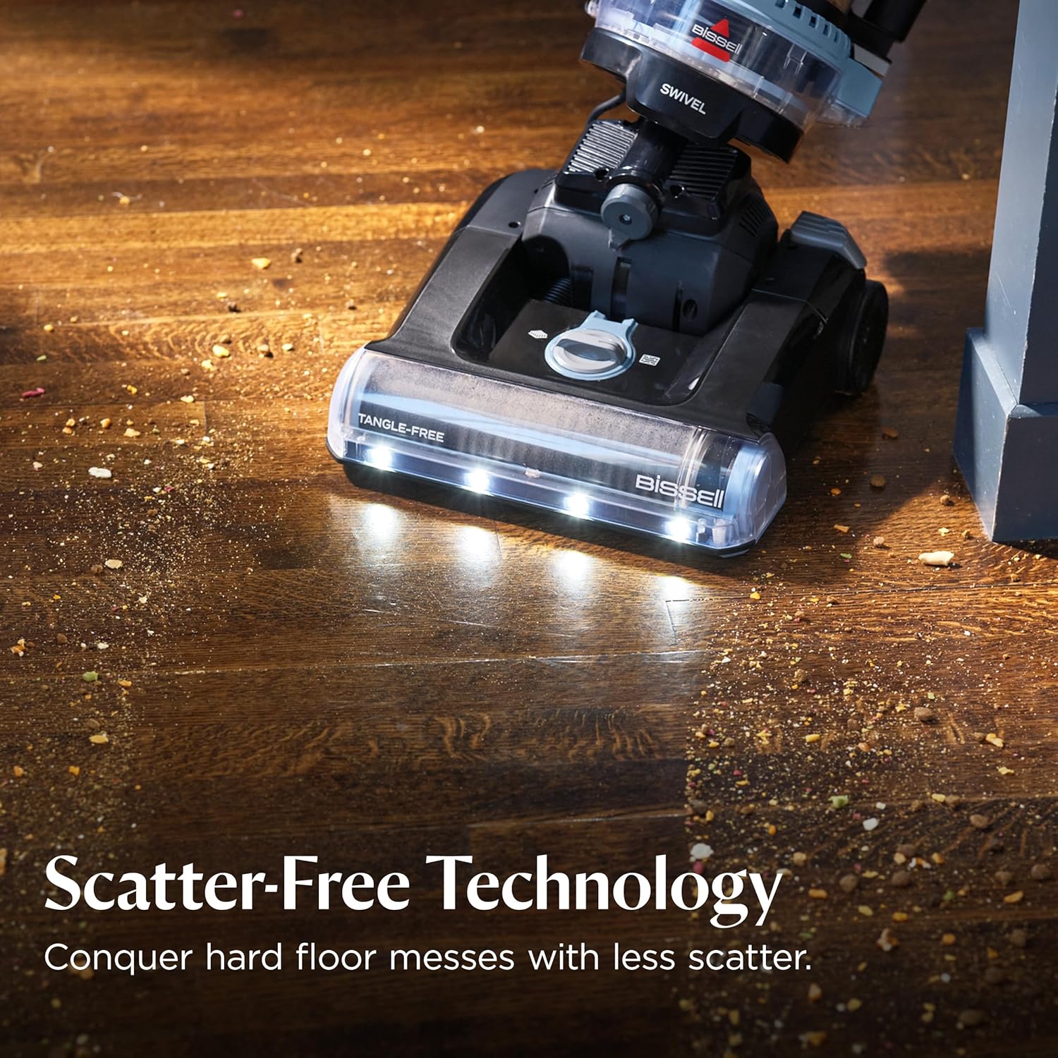 Bissell CleanView Max Tangle-Free Rewind Pet Hair Vacuum with LED Headlights, 4073L