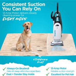 Simplicity Vacuums Allergy Bagged Vacuum Cleaners for Home, Carpet, Rugs, and Hardwood, S20EZM