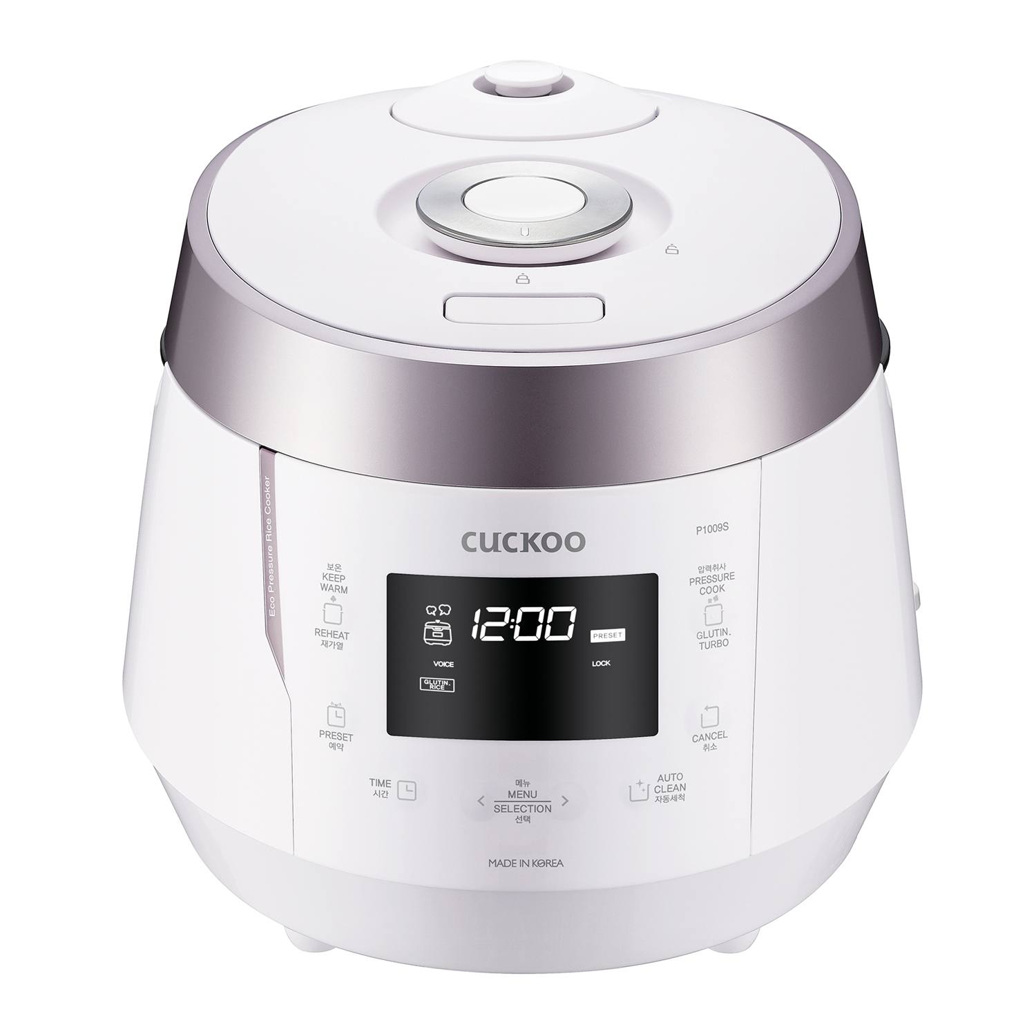 CUCKOO 10-Cup HP Pressure Rice Cooker - White