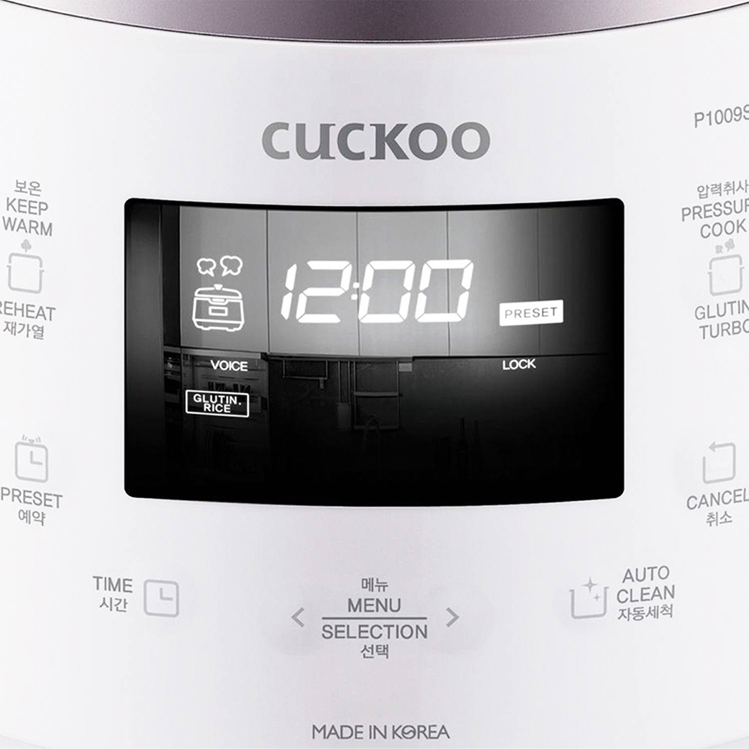CUCKOO 10-Cup HP Pressure Rice Cooker - White