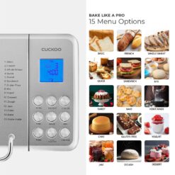 CUCKOO 2-lb. Multifunctional Bread Maker