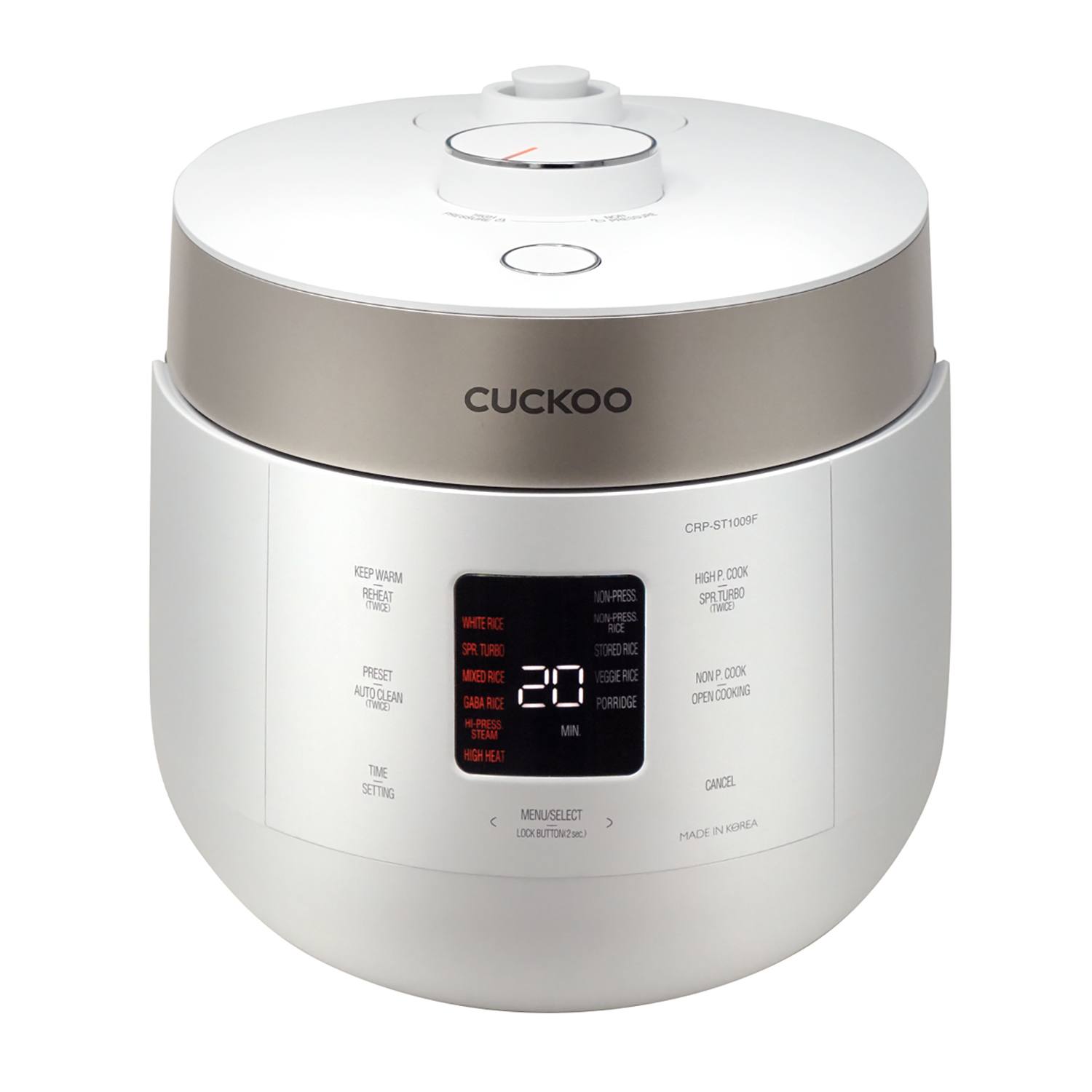 CUCKOO 10-Cup HP Twin Pressure Rice Cooker