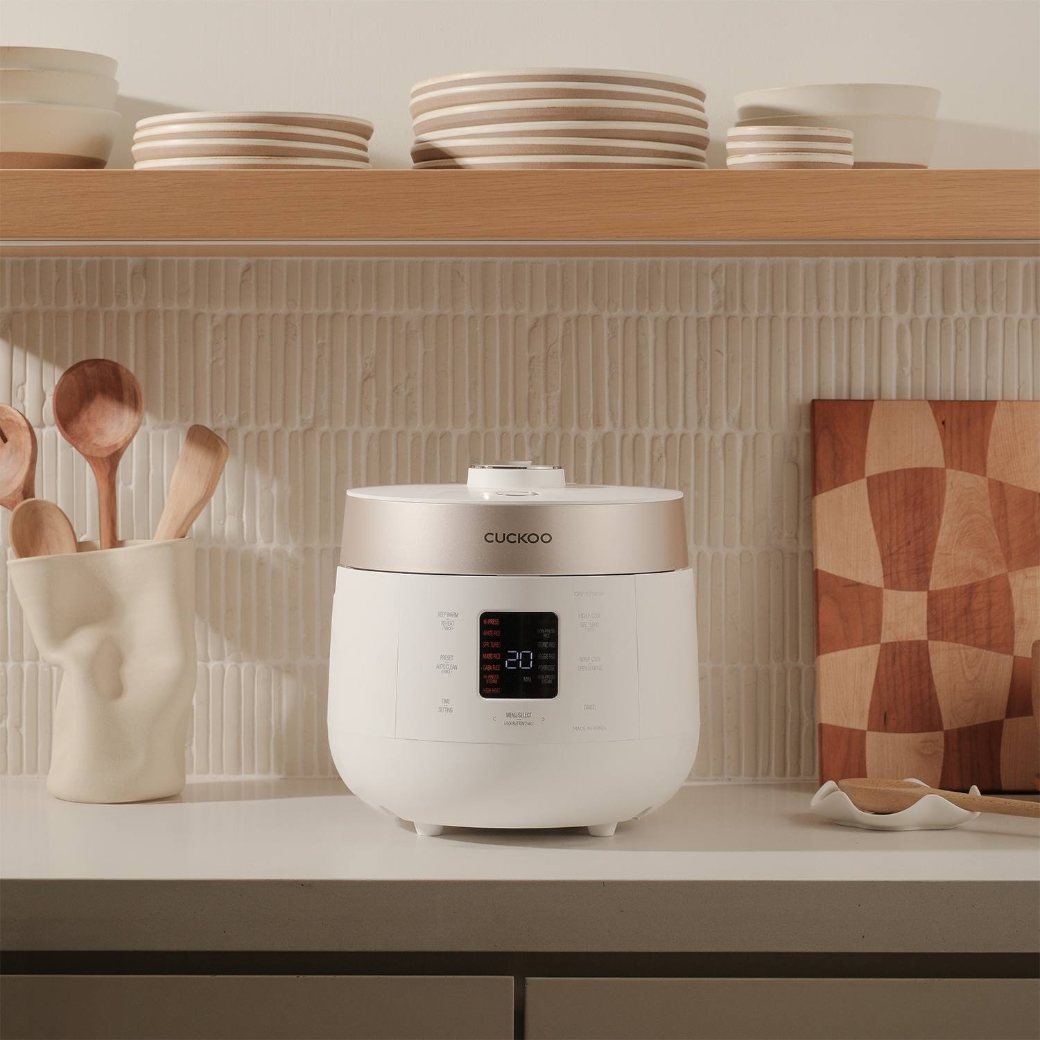 CUCKOO 10-Cup HP Twin Pressure Rice Cooker