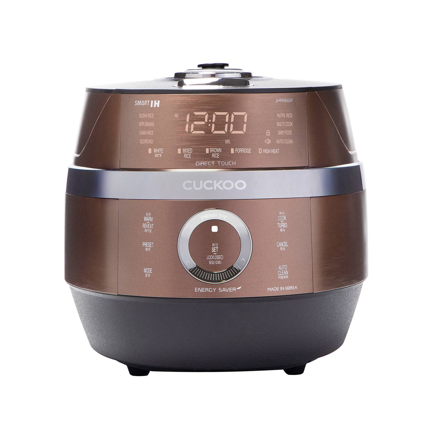 CUCKOO 6-Cup IH Pressure 1090W Rice Cooker