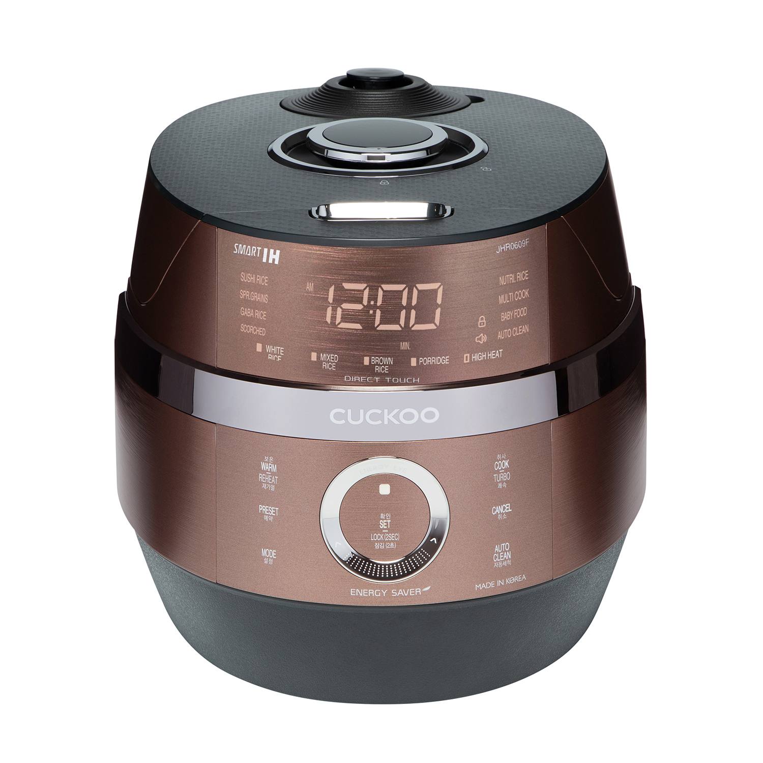 CUCKOO 6-Cup IH Pressure 1090W Rice Cooker