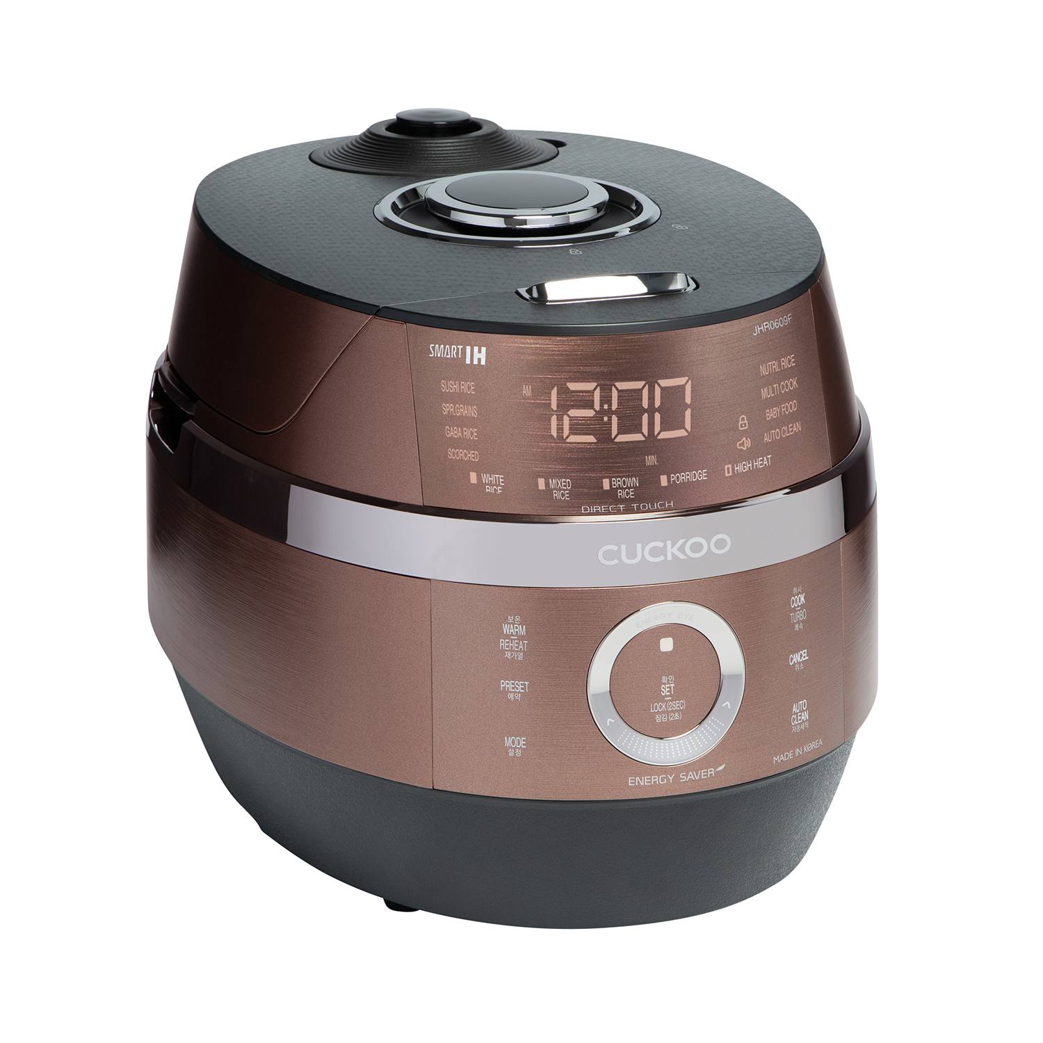 CUCKOO 6-Cup IH Pressure 1090W Rice Cooker