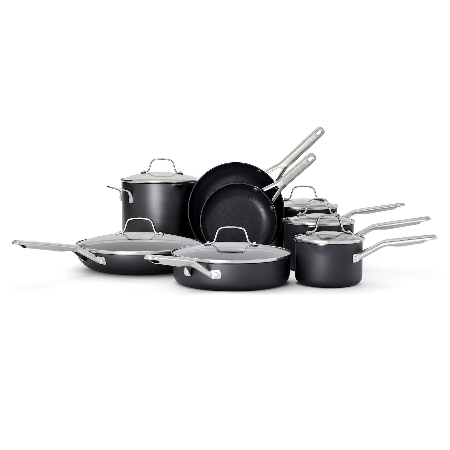 Calphalon Hard-Anodized Aluminum Nonstick 14-pc. Cookware Set