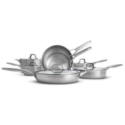 Calphalon Premier Stainless Steel 12-Piece Cookware Set