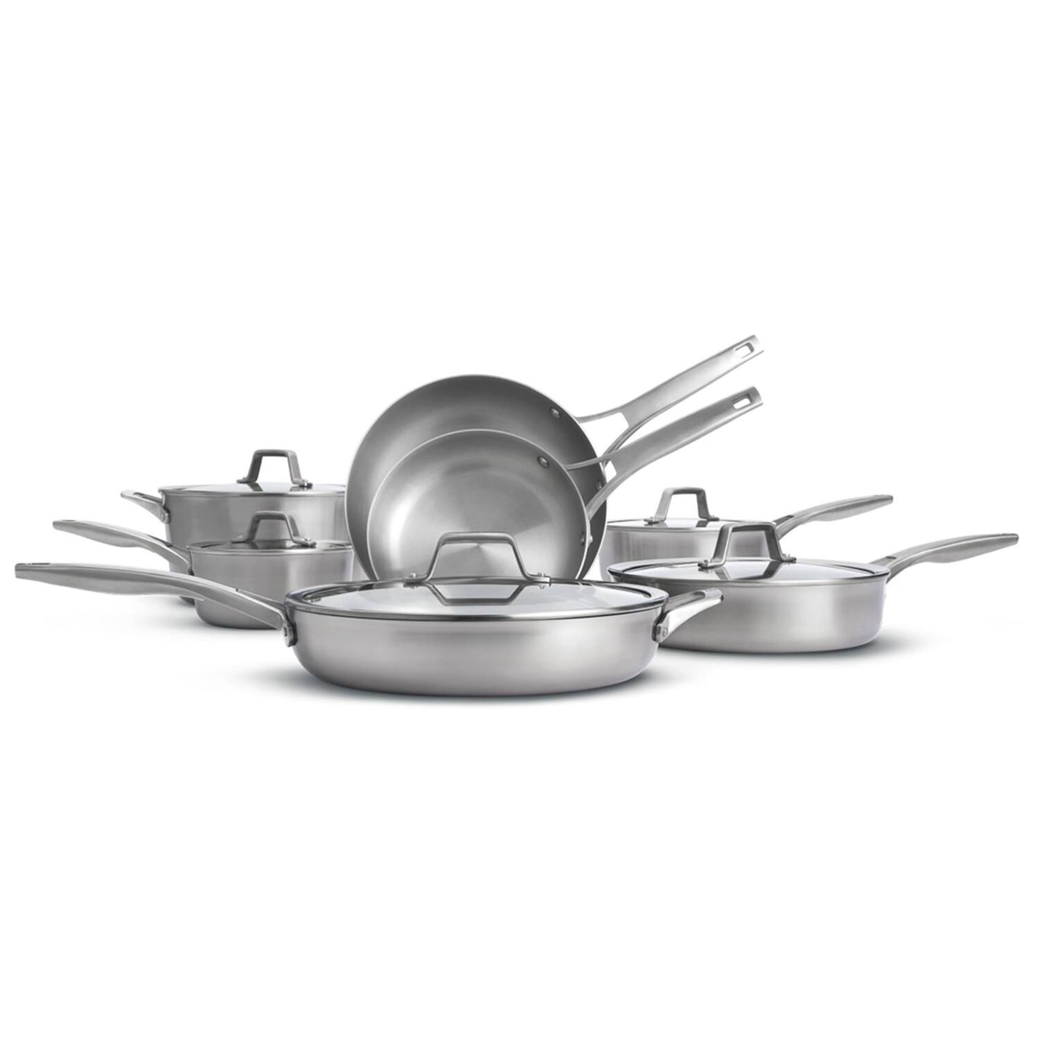 Calphalon Premier Stainless Steel 12-Piece Cookware Set