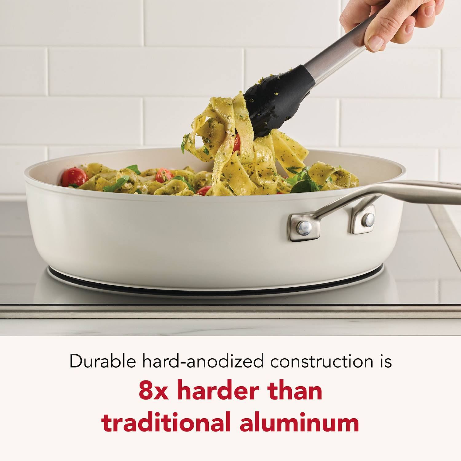 KitchenAid 10-pc. Hard-Anodized Ceramic Induction Cookware Set - Blue