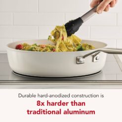 KitchenAid 10-pc. Hard-Anodized Ceramic Induction Cookware Set - White