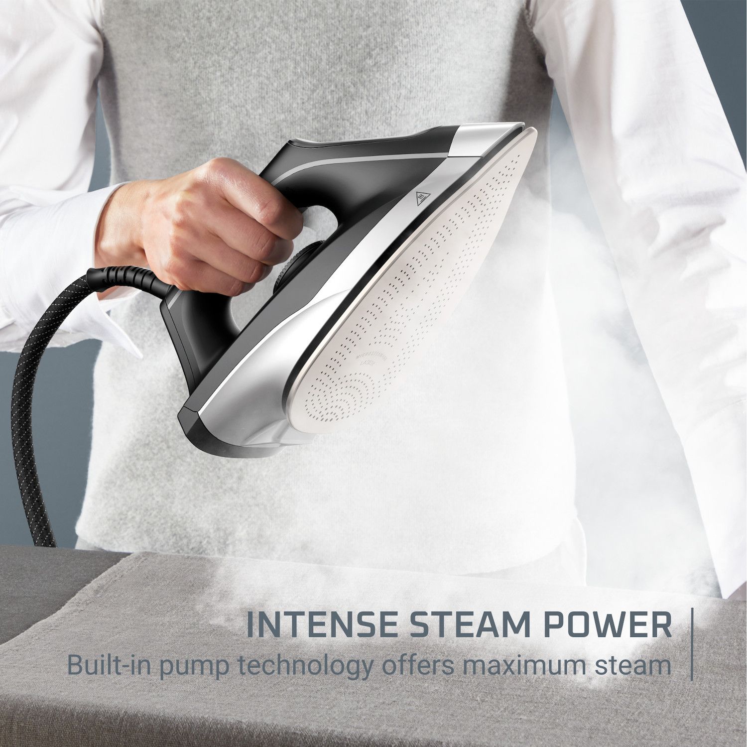 Rowenta Master Steam Station with Built-In Pump Technology