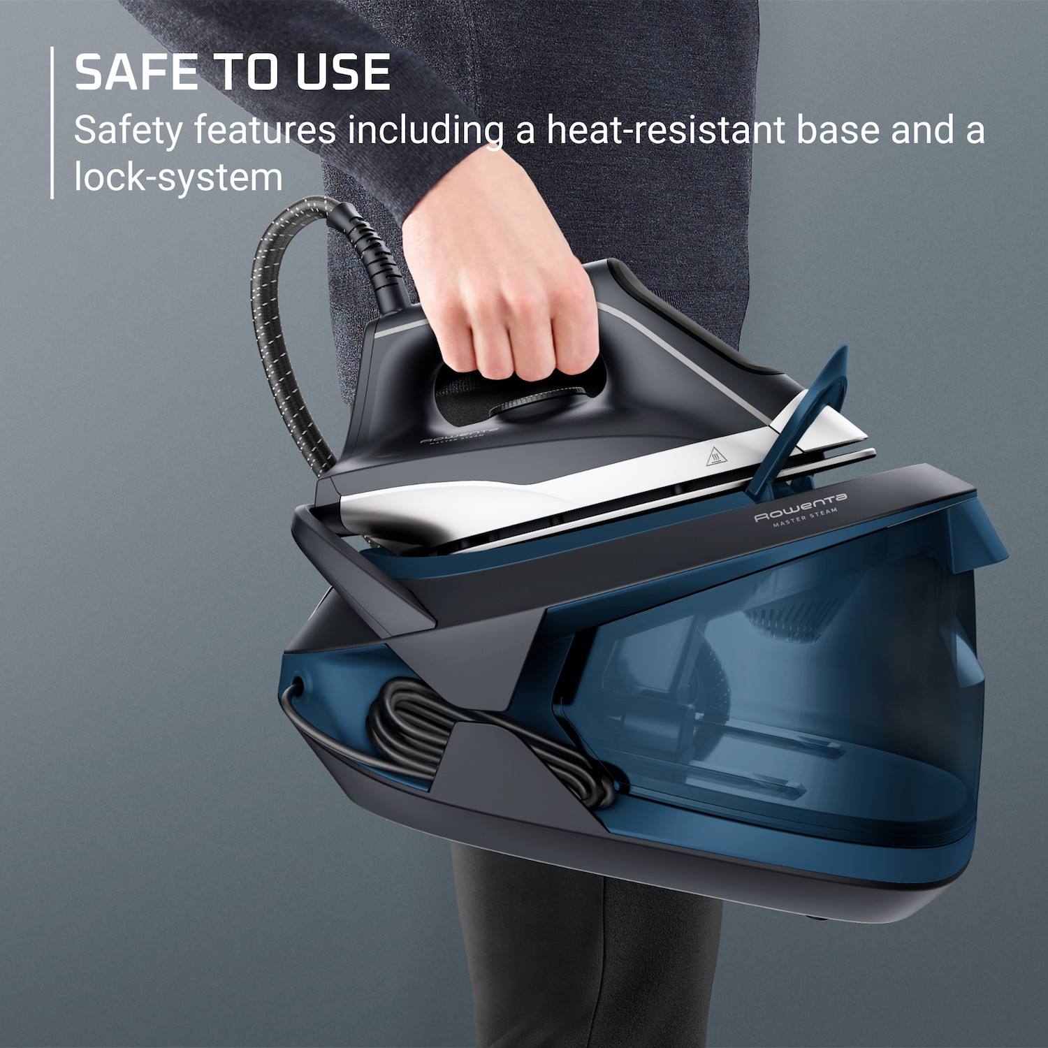 Rowenta Master Steam Station with Built-In Pump Technology