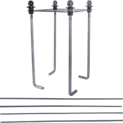 Goalrilla 9" Basketball Anchor System Installs In-Ground and Allows Goalrilla Hoop to Move with You