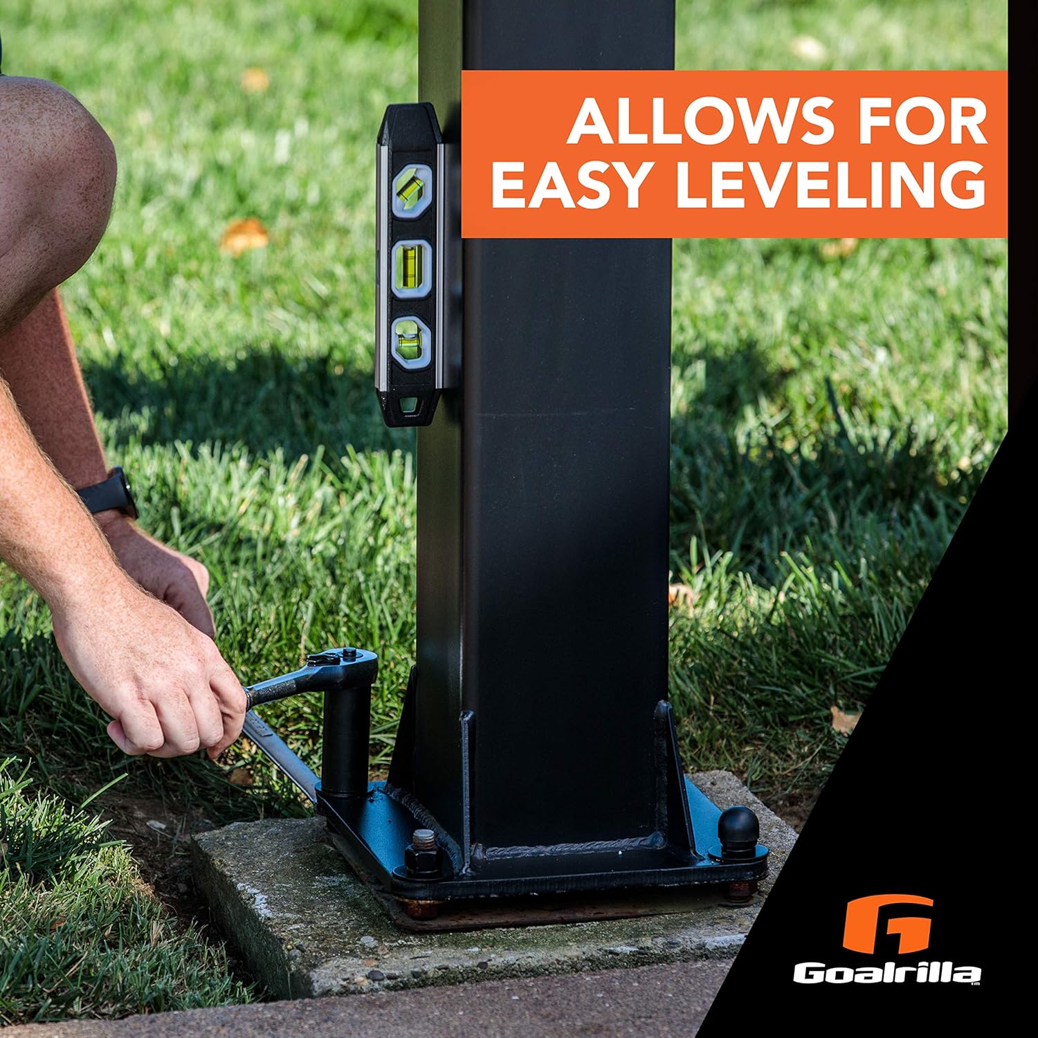 Goalrilla 9" Basketball Anchor System Installs In-Ground and Allows Goalrilla Hoop to Move with You