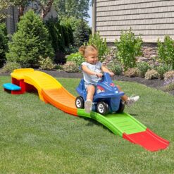 Step2 Blue Flash Up & Down Roller Coaster Ride-On Toy