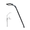 Silverback LED Basketball Hoop Light Illuminates Backboard, Rim, and Court and Fits Square Silverback and Goaliath In-Ground Hoops