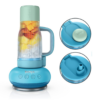 Ninja Blendboss Personal Blender for Smoothies & Frozen Drinks, 26oz Travel Tumbler, Blue Raspberry, DB351BL