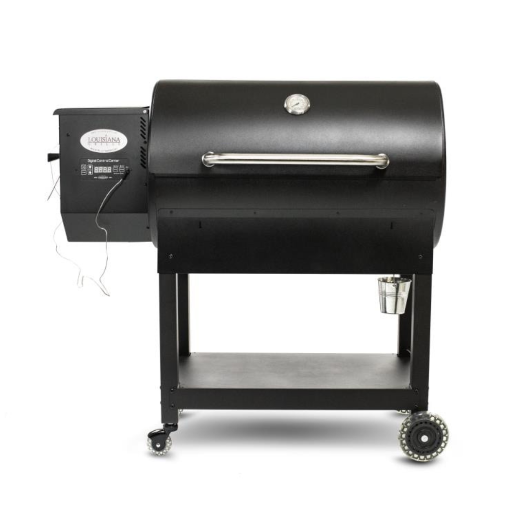 Louisiana Grills Wood Pellet 914-Sq. in Black Pellet Grill
