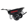 CHORE WARRIOR 6-cu ft 2 Wheel Steel Powered Wheelbarrow