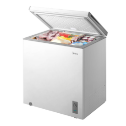 Midea MERC07C4BAWW Chest Freezer, 7.0 Cubic Feet Freezer, White