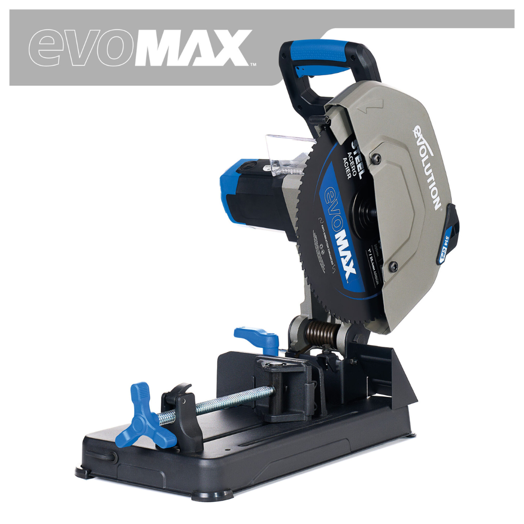Evolution 15-Amp 14-in Pressed Steel Base Chop Saw