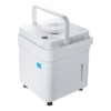 Midea Cube 35 Pint Dehumidifier for Basement and Rooms at Home for up to 3,500 Sq. Ft., Smart Control, Compatible with Alexa (White), Drain Hose Included