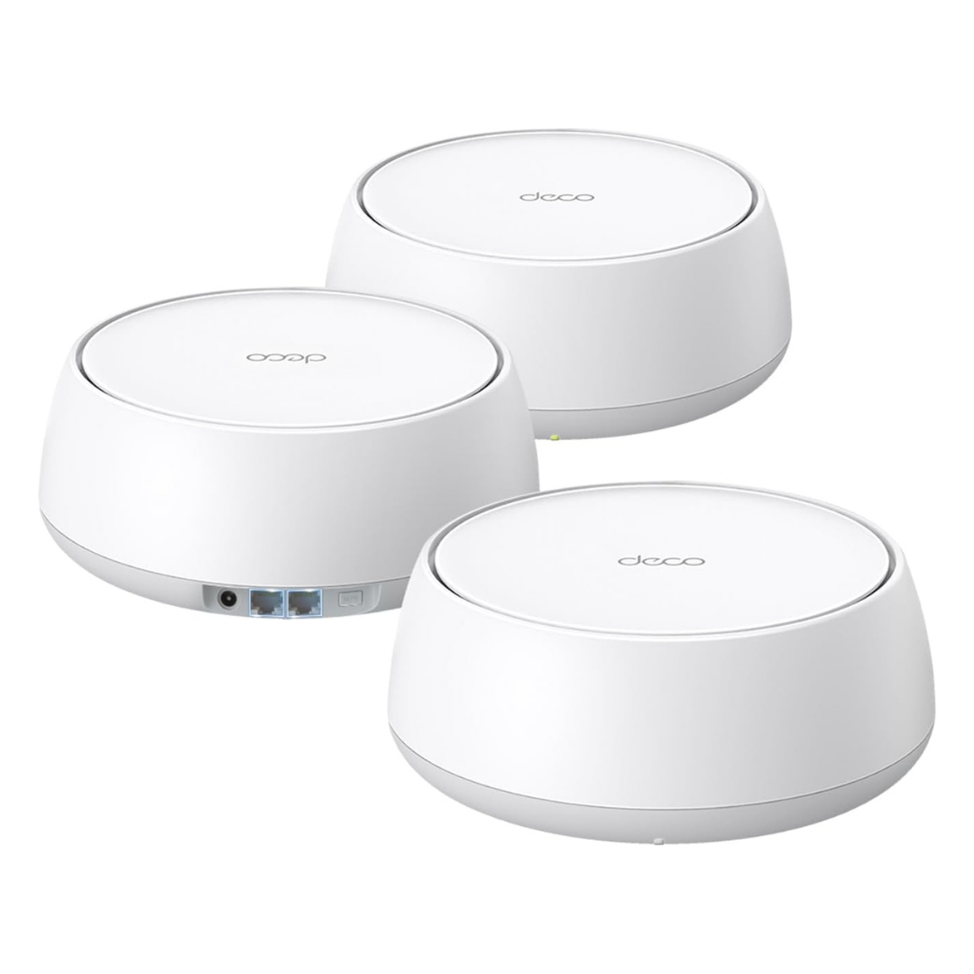 TP-Link Deco 7 BE25 Dual-Band BE5000 WiFi 7 Mesh Wi-Fi System | 4-Stream 5 Gbps, 240 Mhz