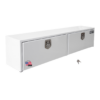 Buyers Products 88-in x 13-in x 16-in White Steel Top mount Truck Tool Box