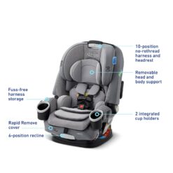 Graco 4Ever DLX 4-in-1 Convertible Car Seat - Geo Pop