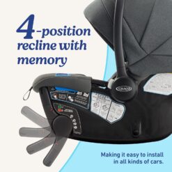 Graco GoMax Baseless Infant Car Seat with Insta-Install Rigid LATCH