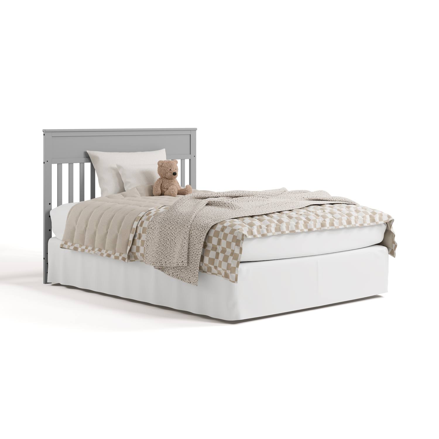 Graco Shiloh Convertible Crib with Drawer - Pebble Gray