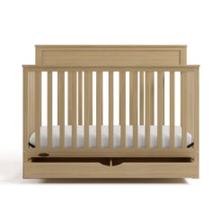 Graco Shiloh Convertible Crib with Drawer - Driftwood