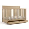 Graco Shiloh Convertible Crib with Drawer - Driftwood