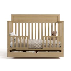Graco Shiloh Convertible Crib with Drawer - Driftwood