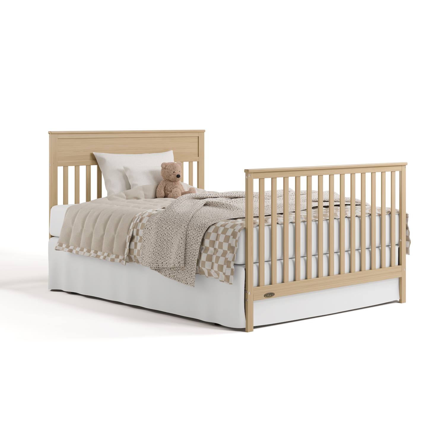 Graco Shiloh Convertible Crib with Drawer - Driftwood