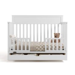 Graco Shiloh Convertible Crib with Drawer - White