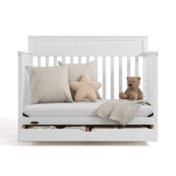 Graco Shiloh Convertible Crib with Drawer - White