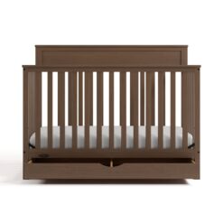 Graco Shiloh Convertible Crib with Drawer - Hazelnut