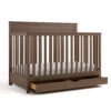 Graco Shiloh Convertible Crib with Drawer - Hazelnut