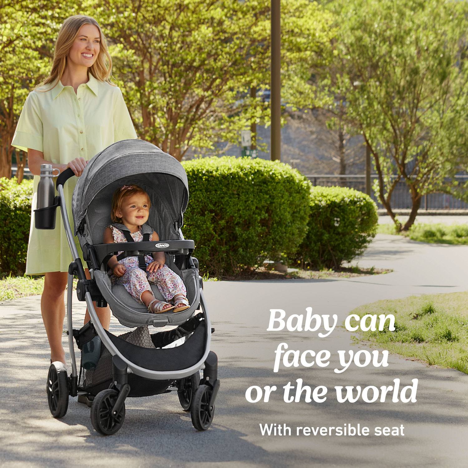 Graco Modes Pramette 3-in-1 Travel System - Gray