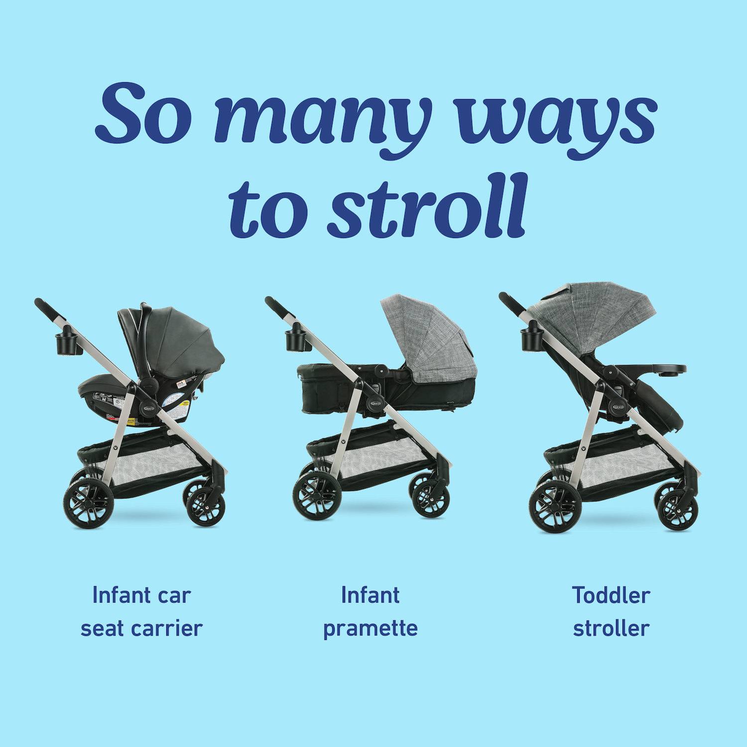 Graco Modes Pramette 3-in-1 Travel System - Ontario
